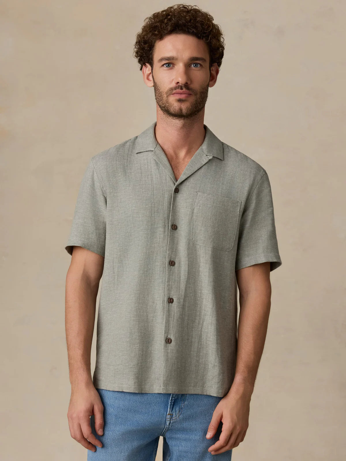 Faherty Men’s Breeze Camp Shirt