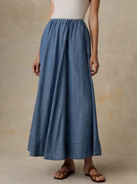 Faherty Women’s Tried & True Chambray Nera Skirt