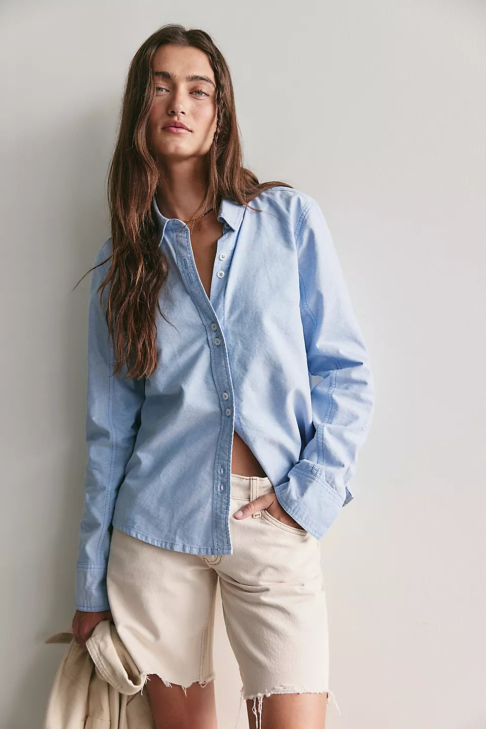 We The Free Women’s Benny Slim Oxford Button Down