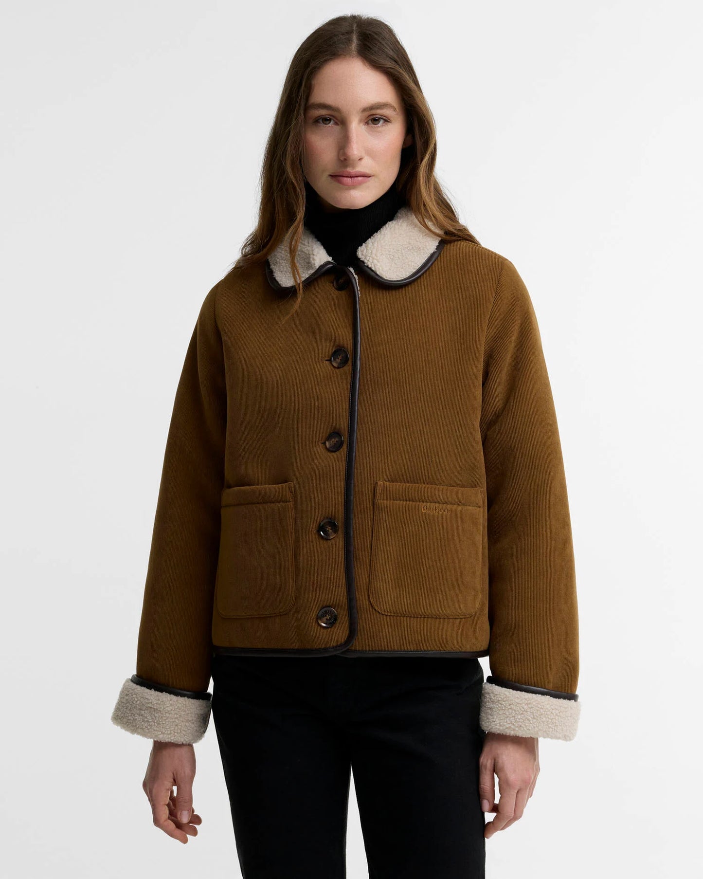 Barbour Women’s Penny Fleece Casual Jacket