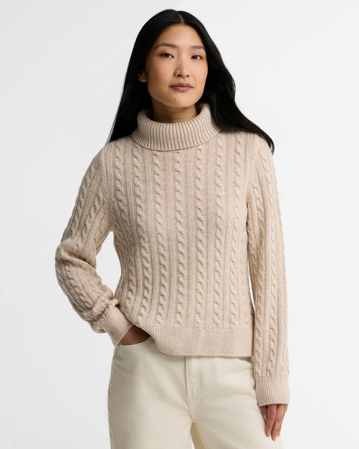 Barbour Women’s Ambleside Cable Knit Sweater