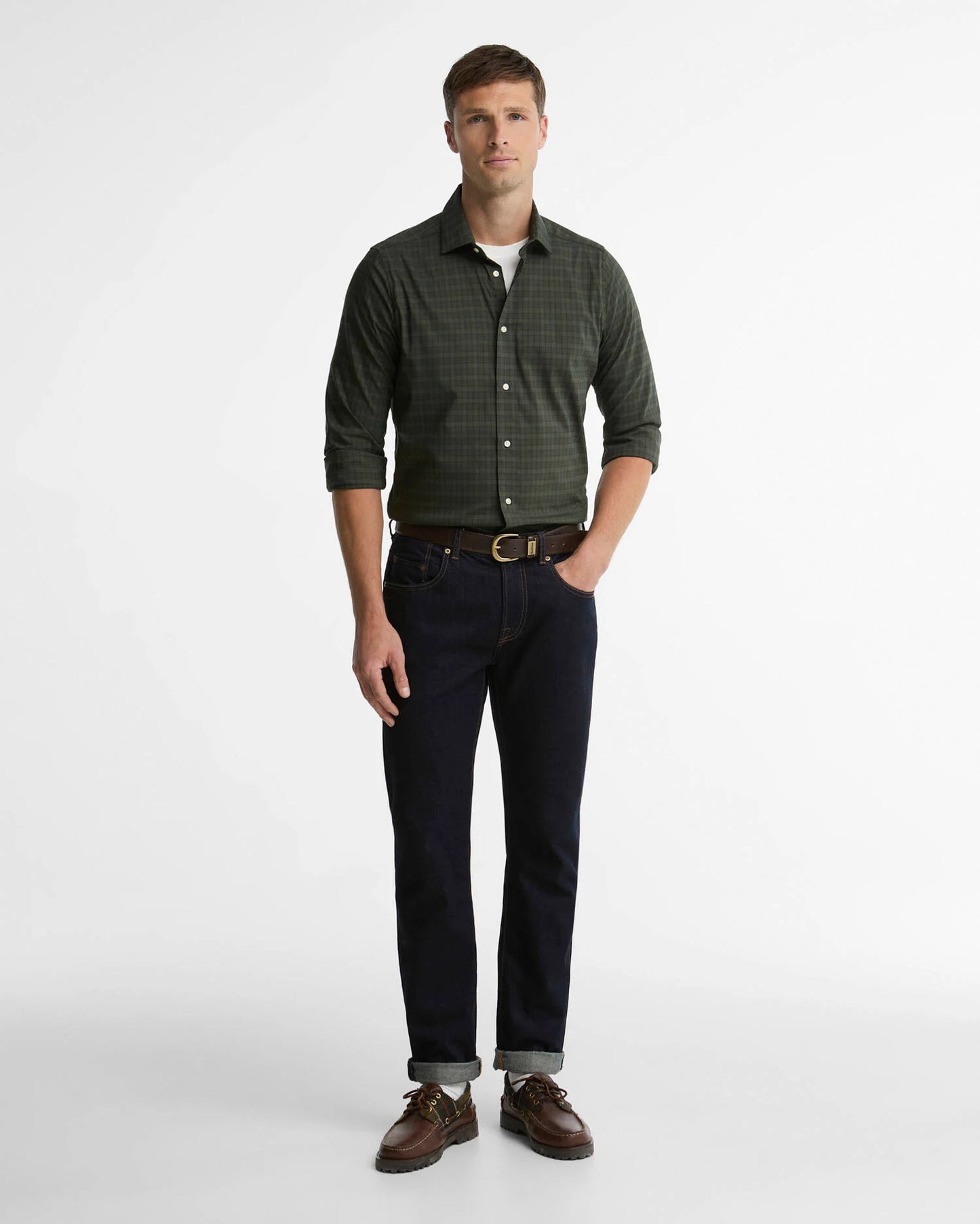 Barbour Men’s Harbourwall Tailored Gingham Shirt