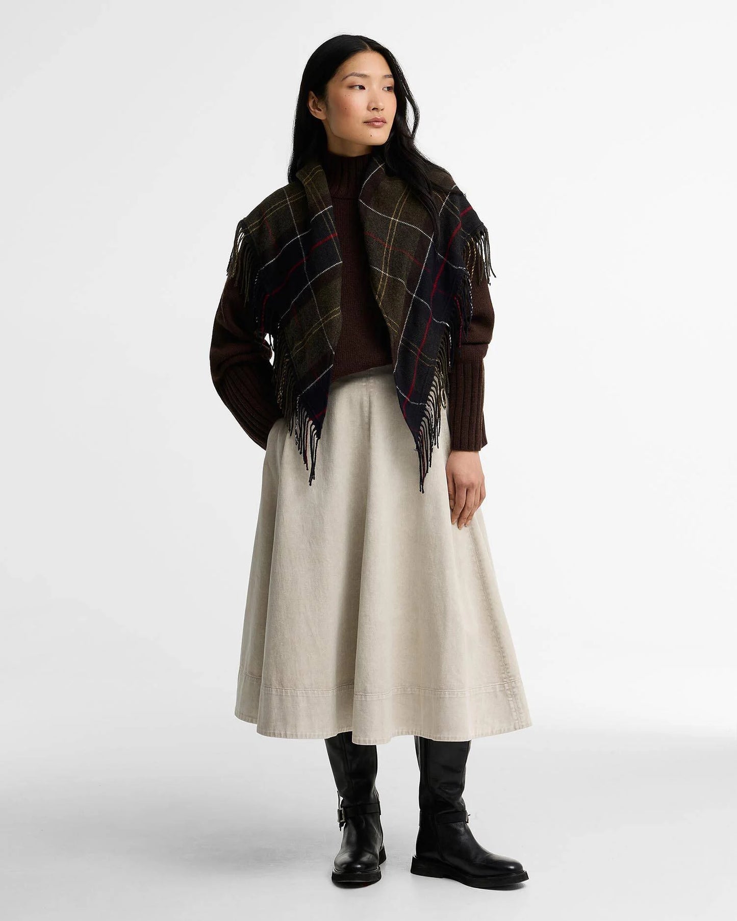 Barbour Women’s Kirklees Tartan Scarf