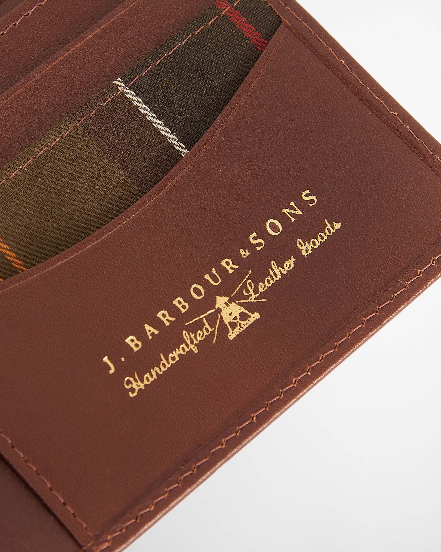 Barbour Copswell Leather Billfold Wallet
