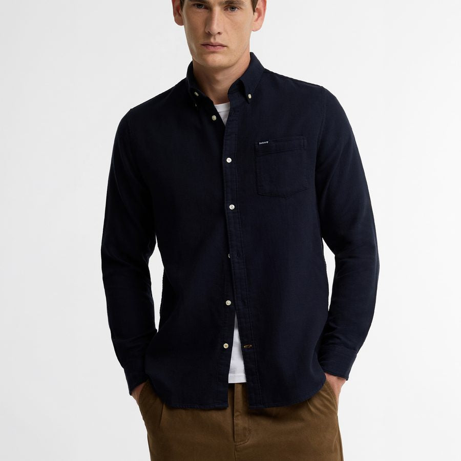 Barbour Men’s Buckley Tailored Herringbone Shirt