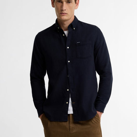 Barbour Men’s Buckley Tailored Herringbone Shirt