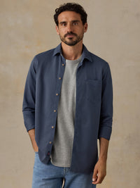 Faherty Costa Pique Shirt