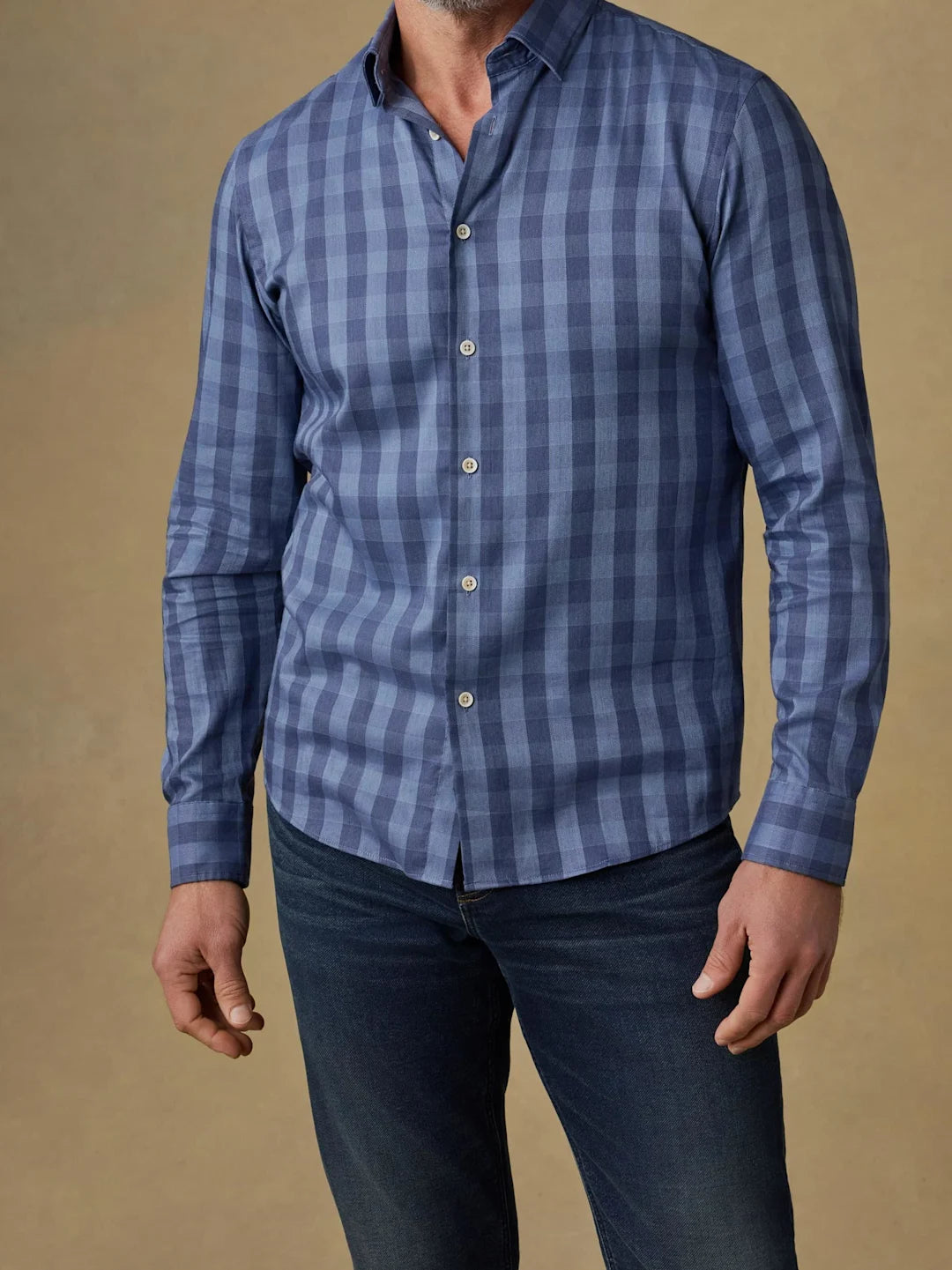 Faherty Men’s Long Sleeve Movement Monterey Shirt
