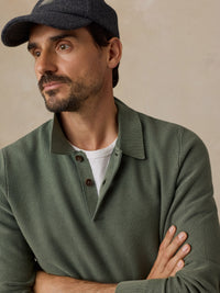 Faherty Mens Sun washed Sweater Polo